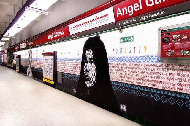 Ángel Gallardo ≫ Estación de la Línea B de subte