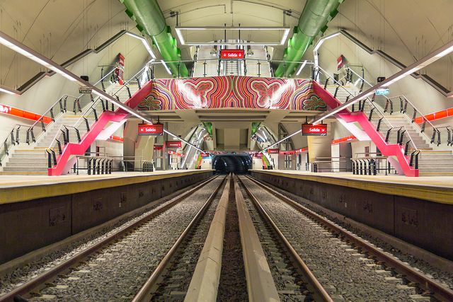 Echeverría ≫ Estación de la Línea B de subte