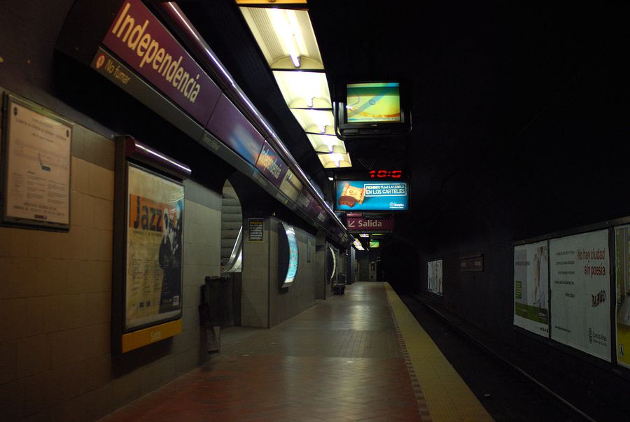 Estación Independencia de la línea E de subte
